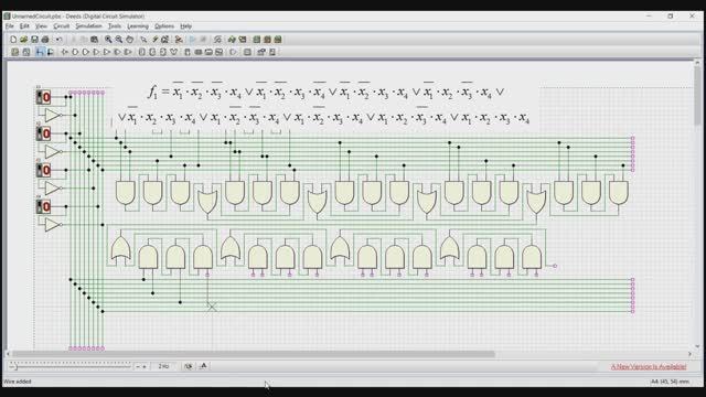 DEEDS: построение логических схем в основных базисах, а также в совершенных формах