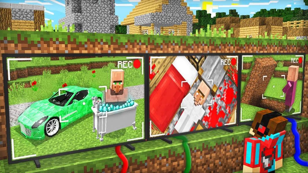 ЧТО ДЕЛАЮТ ЭТИ ЖИТЕЛИ ПОКА МЕНЯ НЕТ В ДЕРЕВНЕ В МАЙНКРАФТ Компот Minecraft