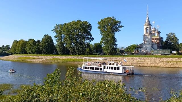 Река Вологда, июнь 2025 года