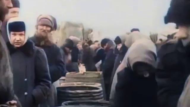 Россия,  рынок в конце ноября 1908 года (больше века тому назад)