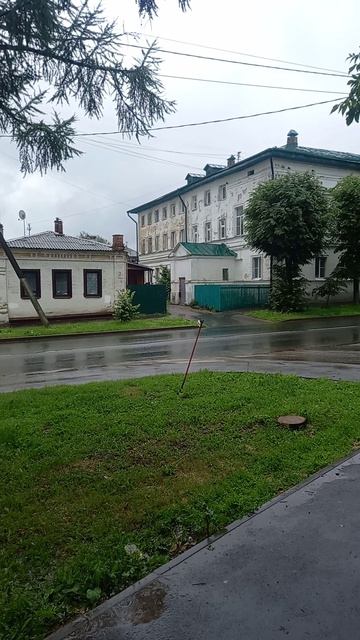 В Костроме ливень #путешествия #тревелблог