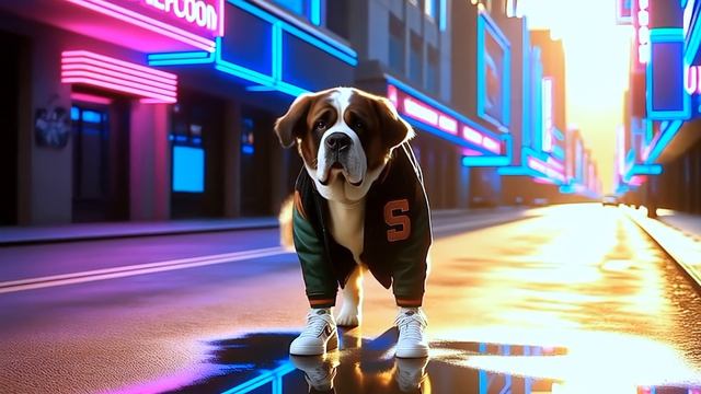 Dancing Dogs in Deep House Rhythm