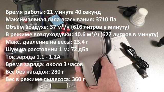 Пылесос Suitu ST-6645 Обзор и измерение параметров