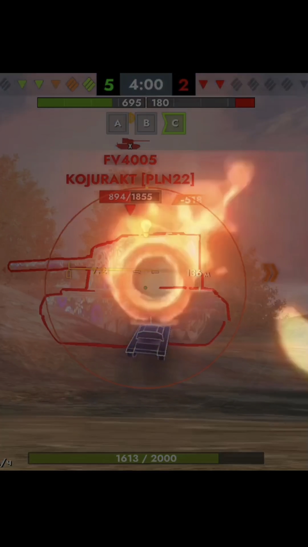 Точно в цель 😅 Tanksblitz #vs #tanksblitz #shorts #memes #мем #танкблиц #танки