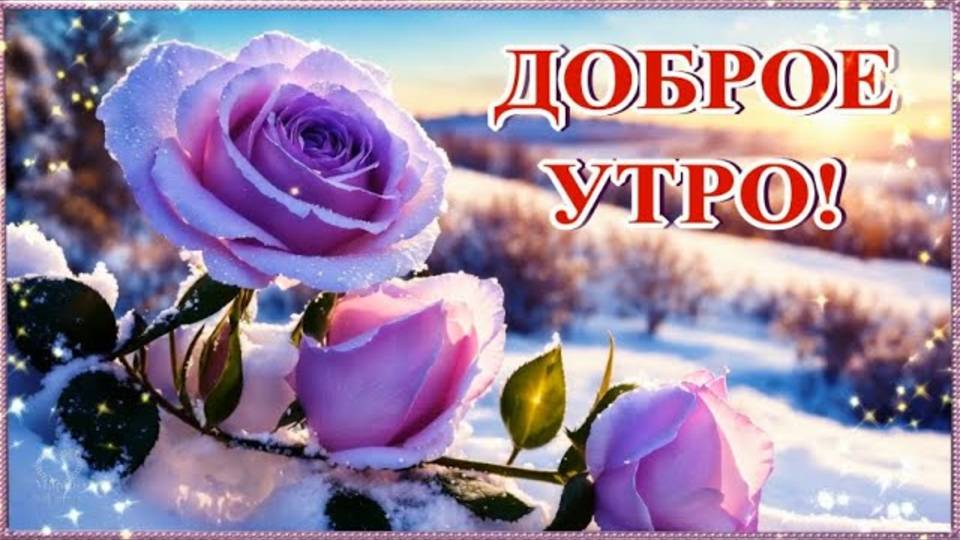 💖ДОБРОЕ УТРО!💖 ДНЯ ХОРОШЕГО ЖЕЛАЮ,💖 И ПРИВЕТ СВОЙ💖 ОТПРАВЛЯЮ.💖 Красивое видео пожелание.💌