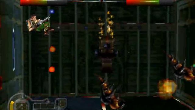 Contra VIII. 18. Босс Двойная личинка