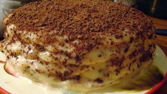 ДОМАШНИЙ ТОРТ С ЗАВАРНЫМ КРЕМОМ💥 РЕЦЕПТ ВКУСНОГО ТОРТА