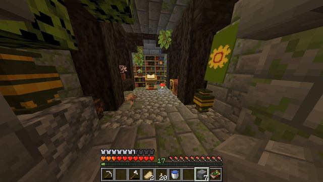 Лутаю данж с ловушками в MINECRAFT