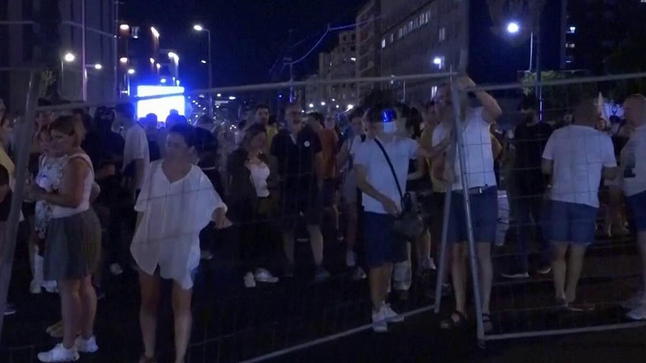 В Сербии протестующие объявили о начале тотальной блокировки дорог