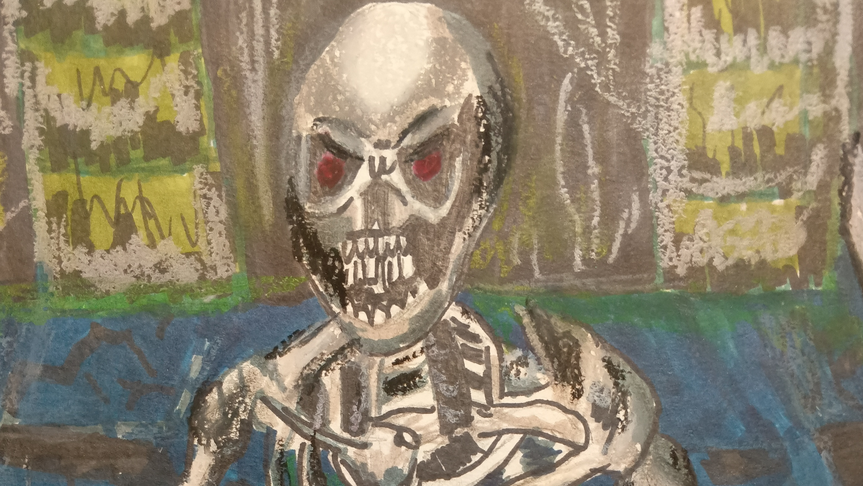 рисую портрет мужчины