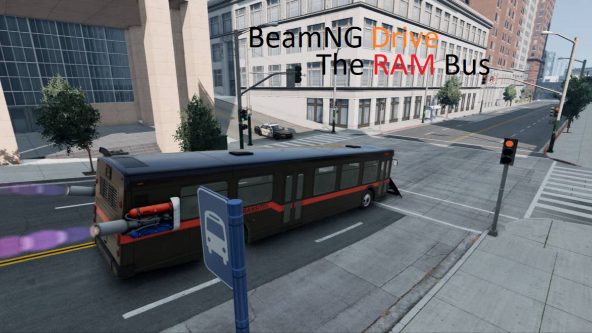 BeamNG Drive The RAM Bus
