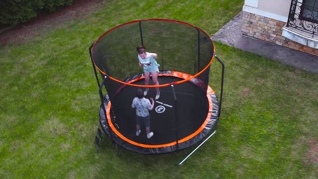 Батут с защитной сеткой Jumpy Jump 10FT
