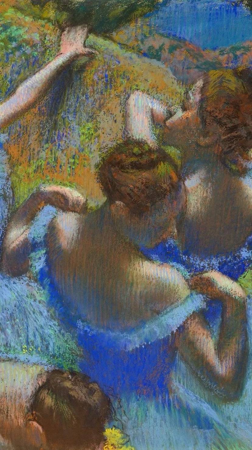 Утонченное праздничное украшение, вдохновлённое шедеврами Эдгара Дега.