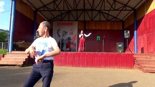 Лия Белкина - Вятка. Солистка ВС "Благозвучие" город Киров. Выступление в пгт Уни 24.06.2025 год