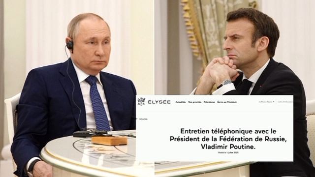 🇷🇺🇫🇷🇺🇦Путин и Макрон пообщались впервые за долгое время: француз призвал к прекращению огня на