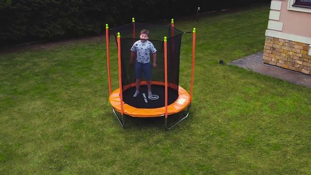 Батут с защитной сеткой Jumpy Jump 10FT
