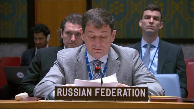 Выступление Д.А.Полянского в ходе заседания СБ ООН по ситуации на Ближнем Востоке
