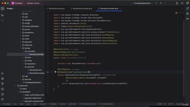 24 -Review Controller