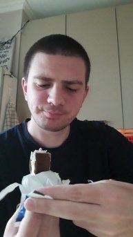 Молочный ломтик с голубикой Kinder - обзор