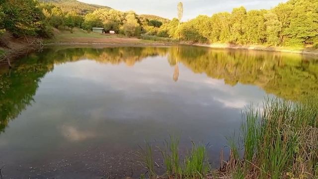 Озеро возле села Аромат. Видео автора