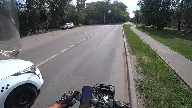 Забрал АКБ и поработал Курьером