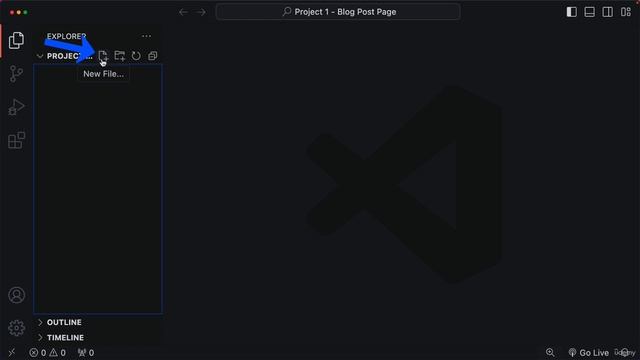 2. Preparing the Workspace Create your First Project