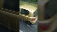 дождь из окна автобуса