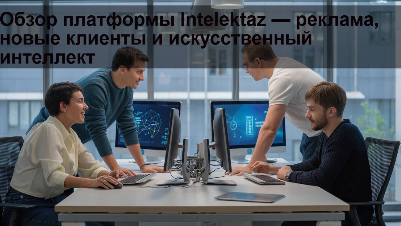 Обзор платформы Intelektaz — реклама, новые клиенты и искусственный интеллект
