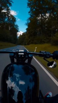 Мото путешествие по лесу