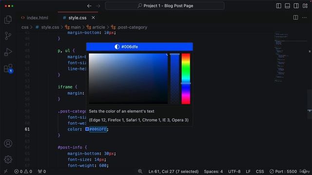 12. CSS Colors Color Names, HEX Codes and RGB