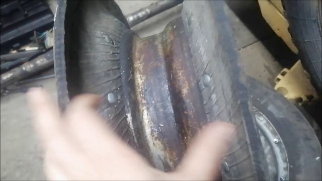 Делаю колёса на снегоболотоход из мотоколяски СЗД часть 1