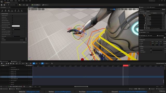 Animating in Unreal Engine. 3 -Gizmo Options