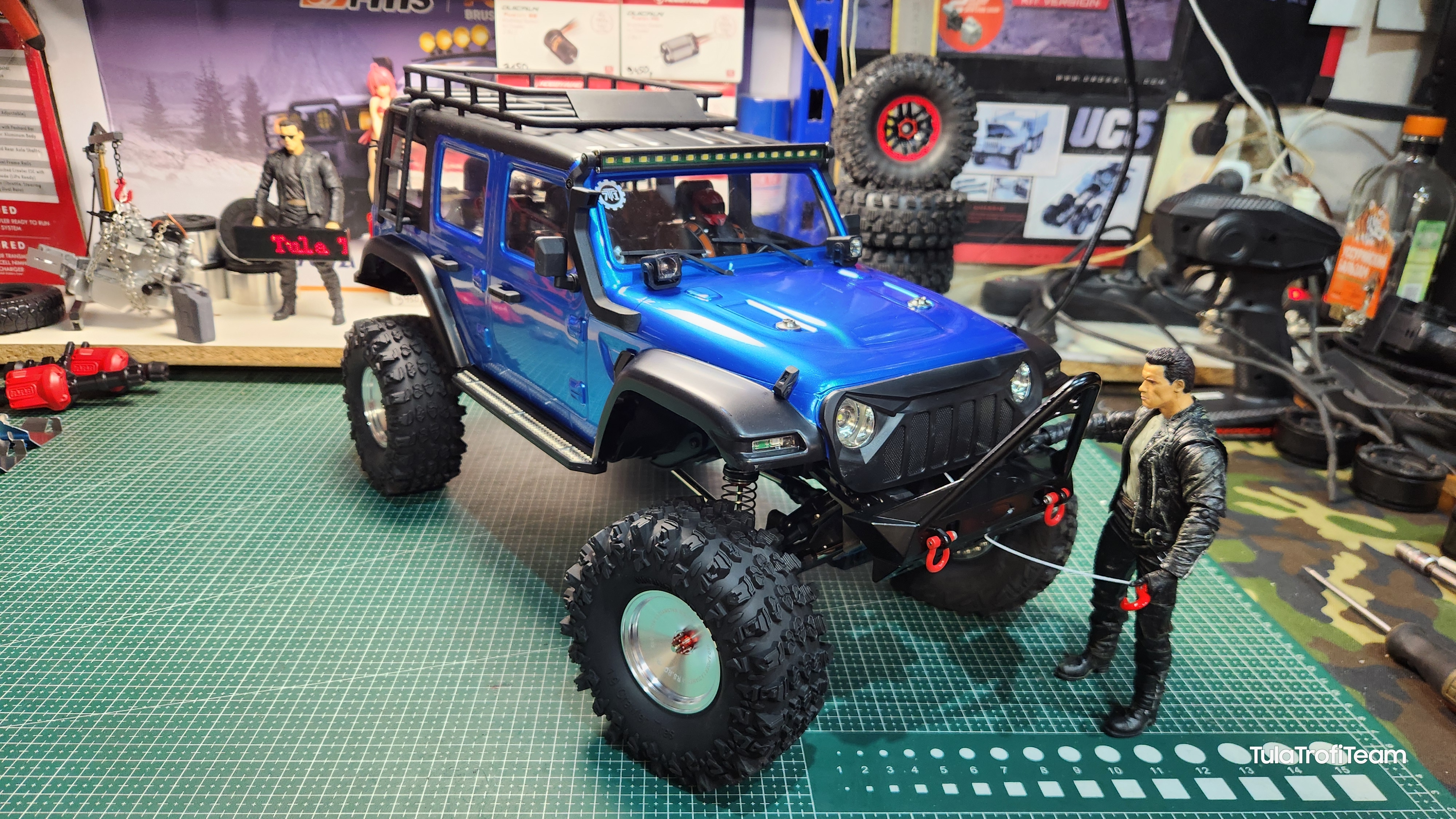 Upgrade Wltoys DF-4S Wltech 104010 часть 2. Замена мостов