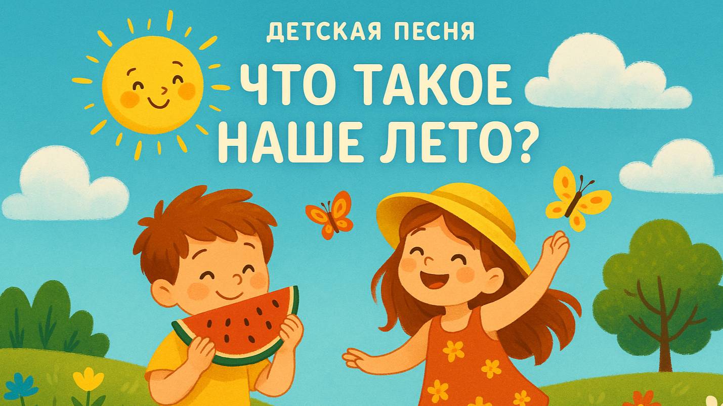 Детская песня про лето. Что такое наше лето?!