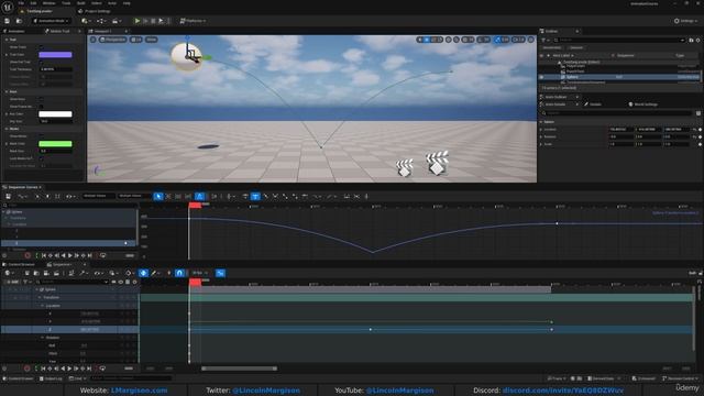Animating in Unreal Engine.8 -Advanced Curves