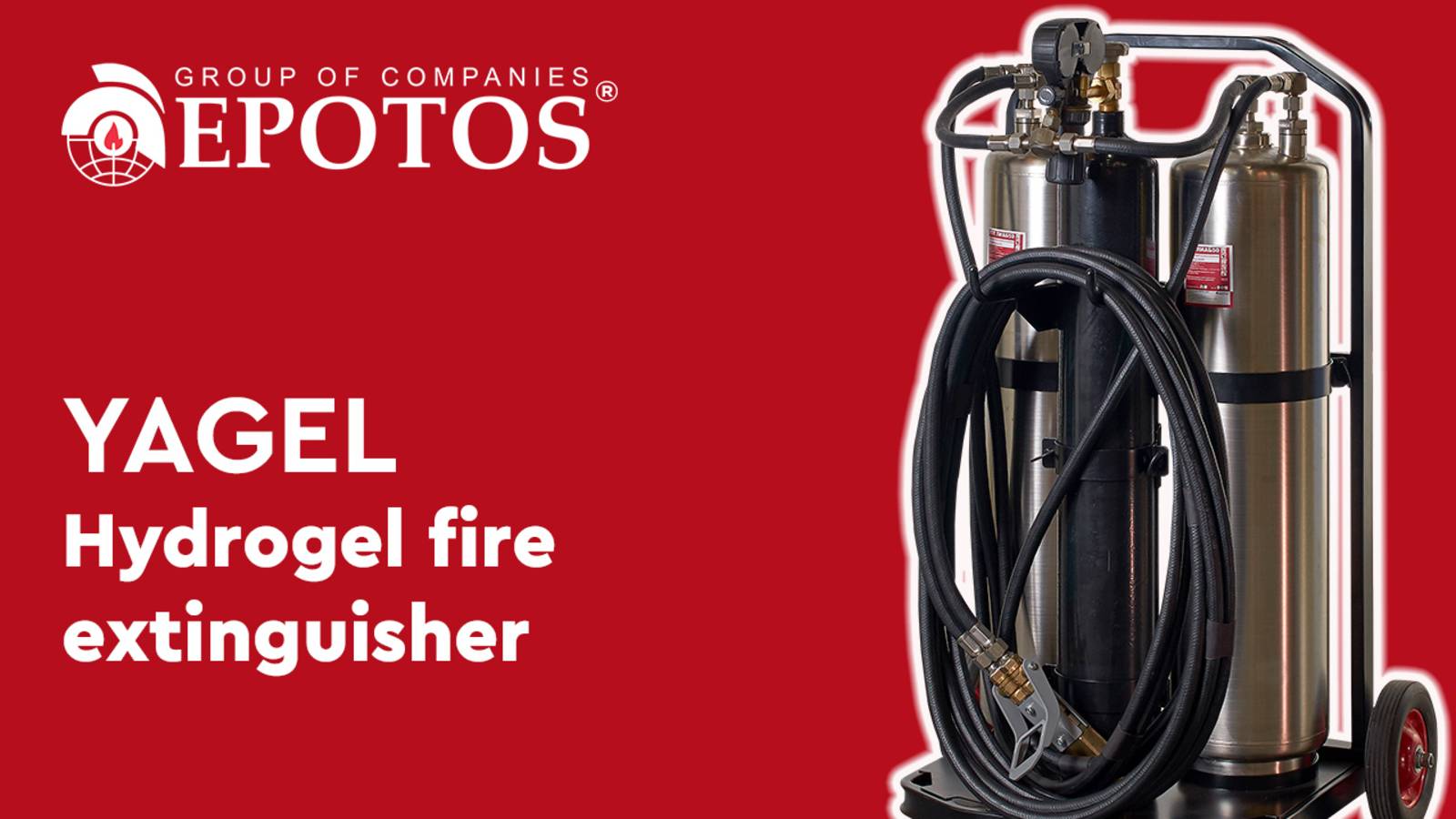 Yagel: hydrogel fire extinguisher