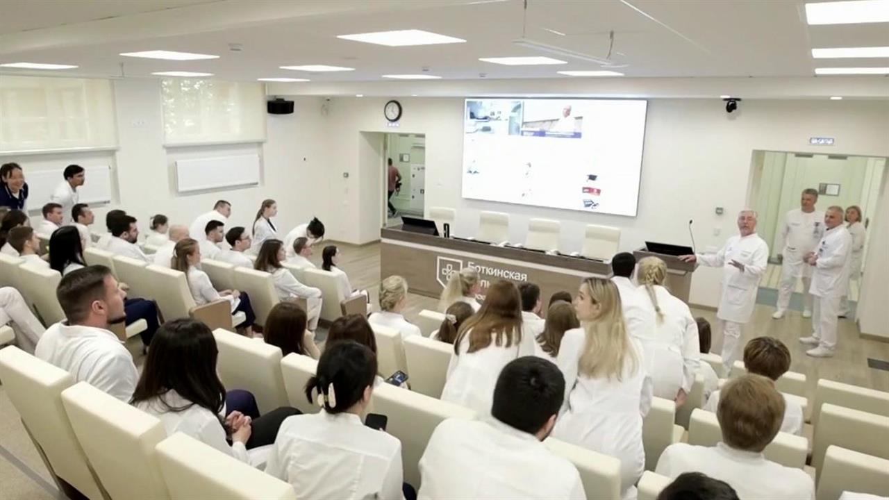 После реконструкции открыт научно-академический корпус Боткинской больницы в Москве