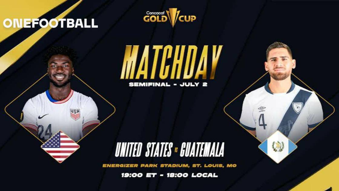 США — Гватемала Футбол Gold Cup. КОНКАКАФ. США. 1/2 финала Прямая Трансляция