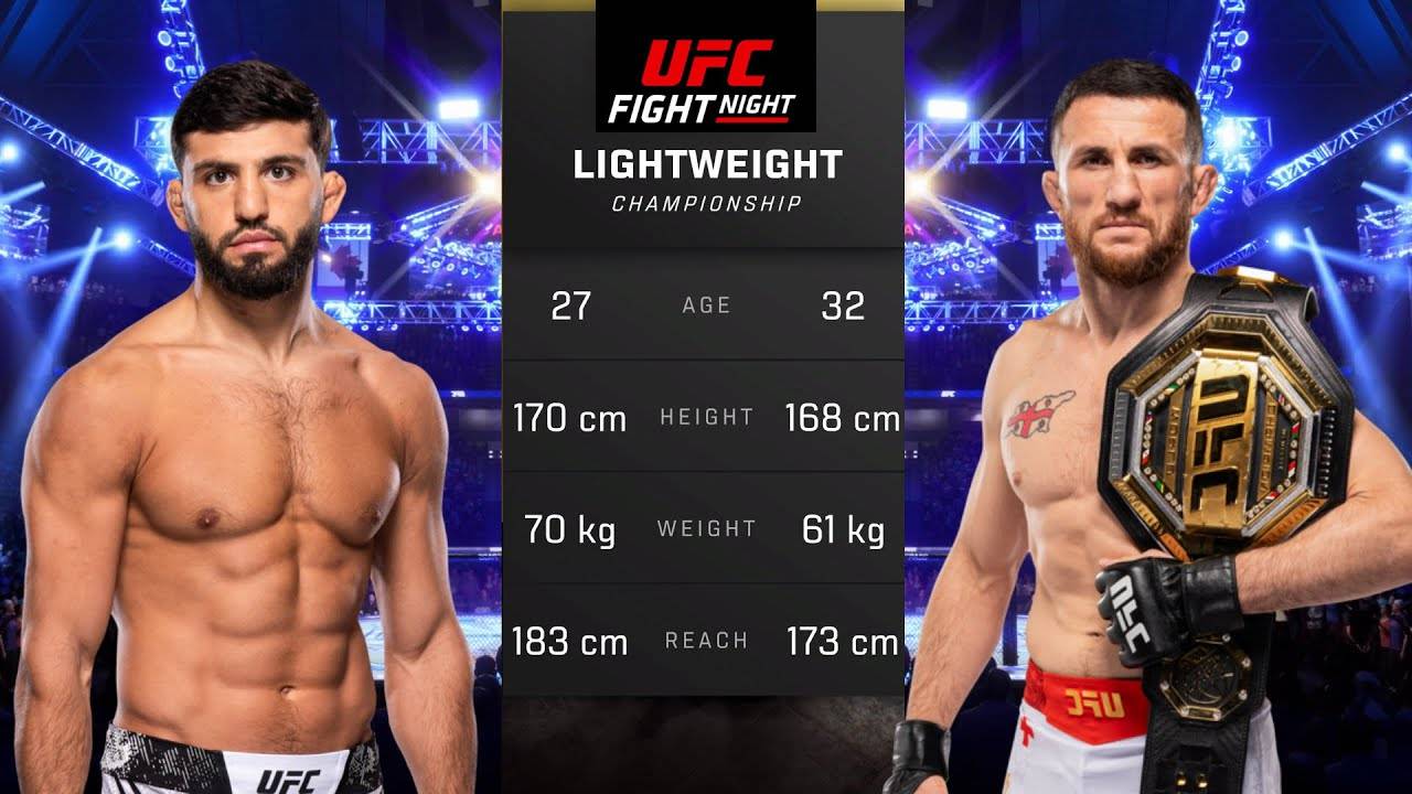 Арман Царукян против Мераба Двалишвили Полный бой - UFC 5