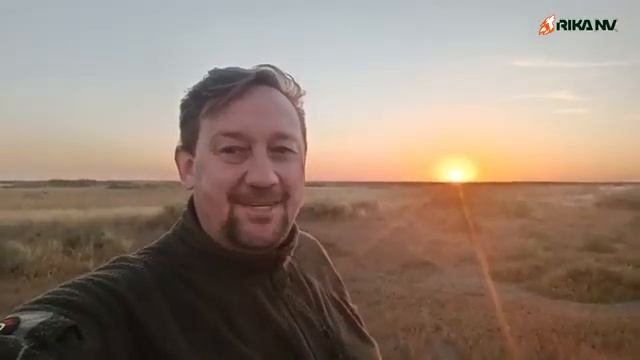 Охота на шакала в Калмыкии.