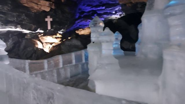 Кунгурская пещера ГРОТ КРЕСТОВЫЙ..  (2)