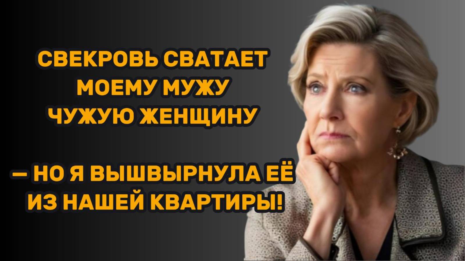 ИСТОРИИ ИЗ ЖИЗНИ: СВЕКРОВЬ СВАТАЕТ МОЕМУ МУЖУ ЧУЖУЮ ЖЕНЩИНУ — НО Я ВЫШВЫРНУЛА ЕЁ ИЗ НАШЕЙ КВАРТИРЫ!