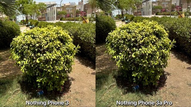 Nothing Phone 3 vs Nothing Phone 3a Pro - сравнение камер в реальной жизни