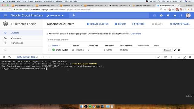 28. Configuring the GCloud CLI on Cloud Console