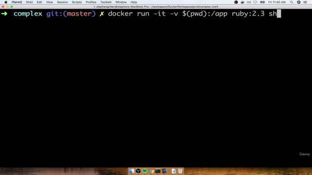 18. Running Travis CLI in a Container