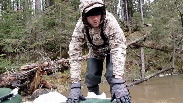 Сплав по реке Большой шишим 26-27 апреля 2025. Речной спецназ на новой миссии в диких местах.