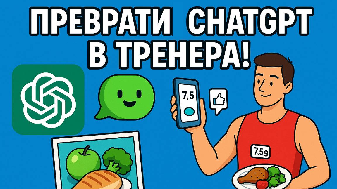 Использование ChatGPT как бесплатного тренера по питанию #chatgpt #питание
