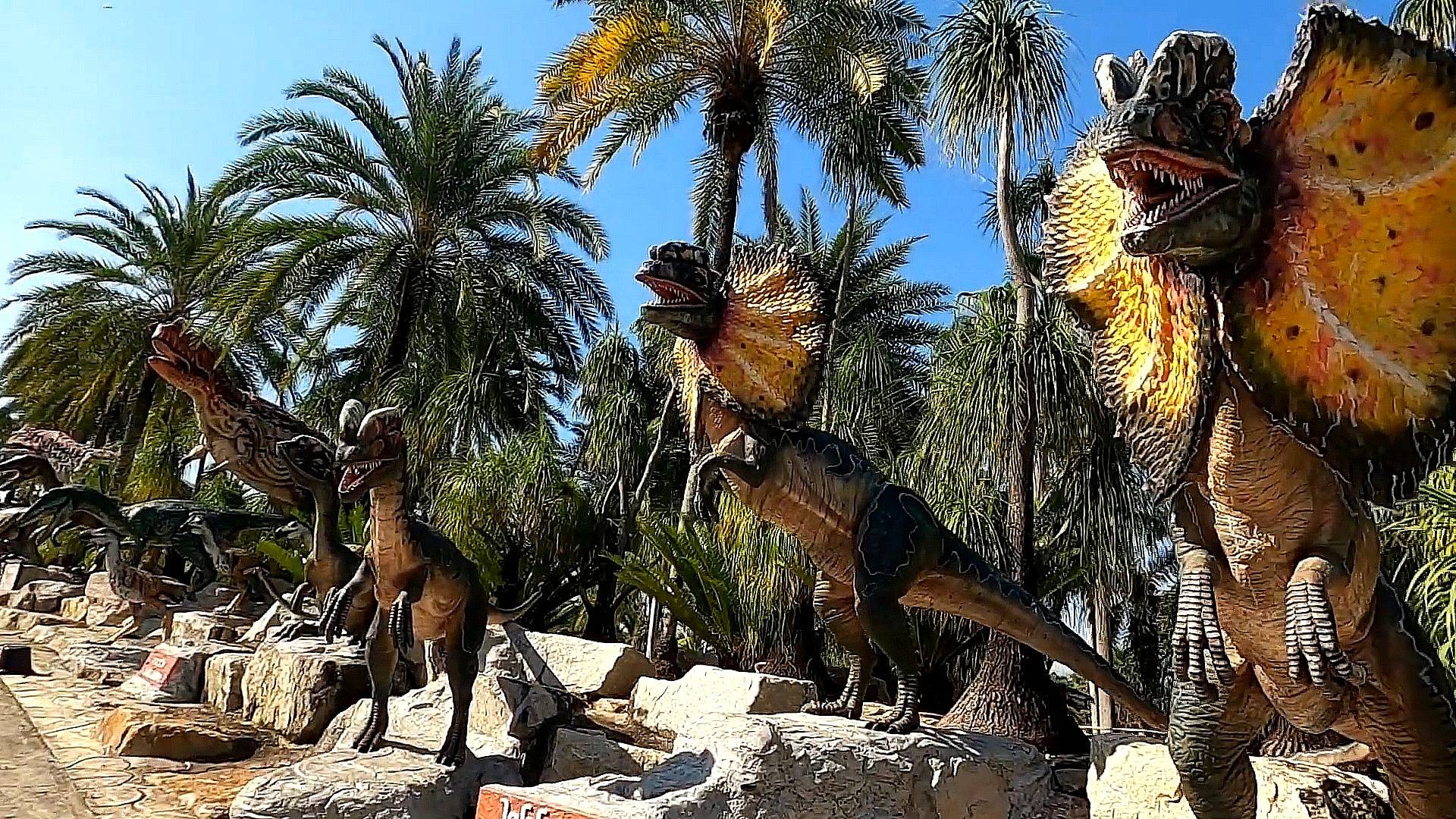 Это ШЕДЕВР !!! - ОГРОМНЫЙ , КРАСИВЕЙШИЙ, полный ДИНОЗАВРОВ, парк "Нонг Нуч" I Тайланд / Паттайя