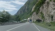 Дорога в Грузии. Красота гор.