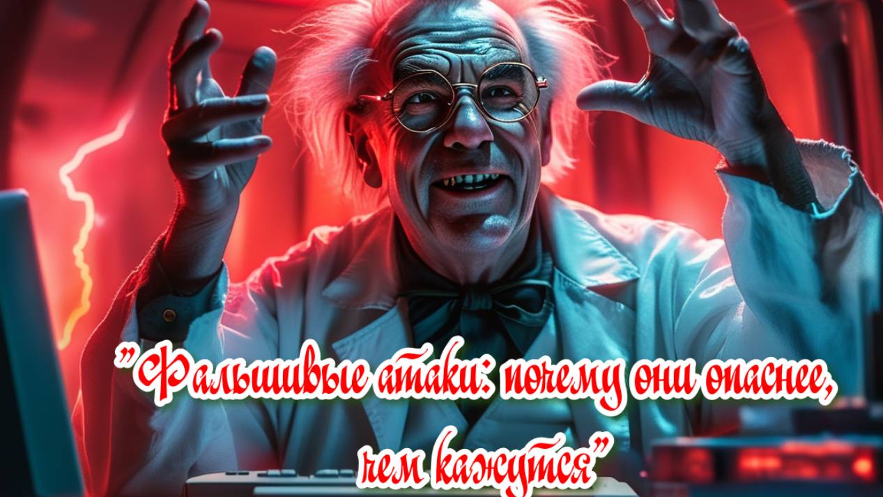 Фальшивые атаки почему они опаснее, чем кажутся? #кибербезопасность #защита информации #дипфейки